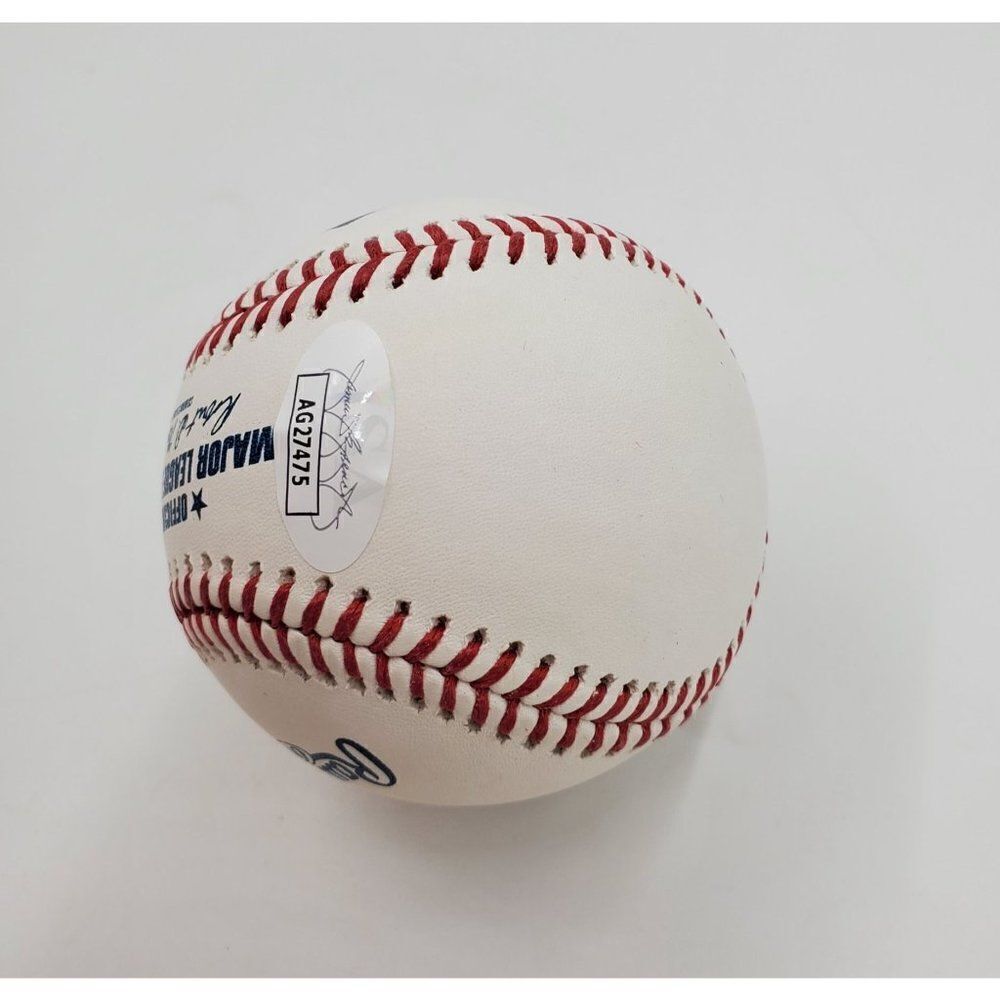 Kyle Wright Signed Baseball Rawlings OML Atlanta Braves JSA COA - Picture 8 of 11